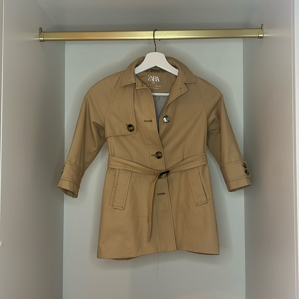 Zara kids trench coat.